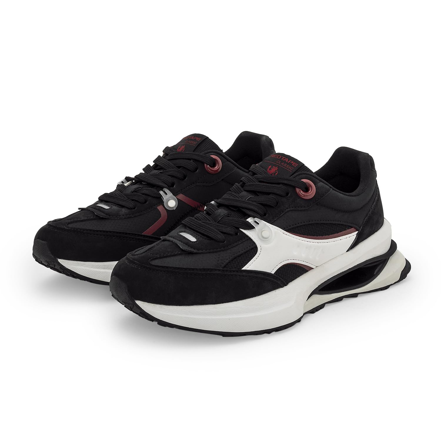 Red Tape Men's Chunky Platform Fashion Sneakers, Low Top Lace-Up Retro Casual Dress Mens Shoes, Cushioned Insole & Non-Slip Grip Sole, Ideal for Office, Walking, Running, Gym & Daily Wear - Image 10