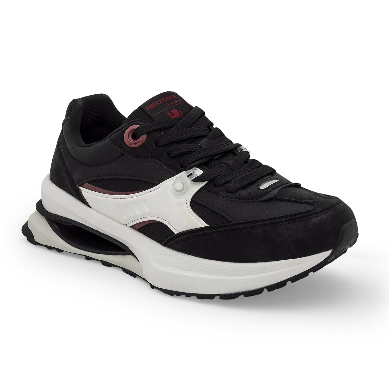 Red Tape Men's Chunky Platform Fashion Sneakers, Low Top Lace-Up Retro Casual Dress Mens Shoes, Cushioned Insole & Non-Slip Grip Sole, Ideal for Office, Walking, Running, Gym & Daily Wear - Image 6