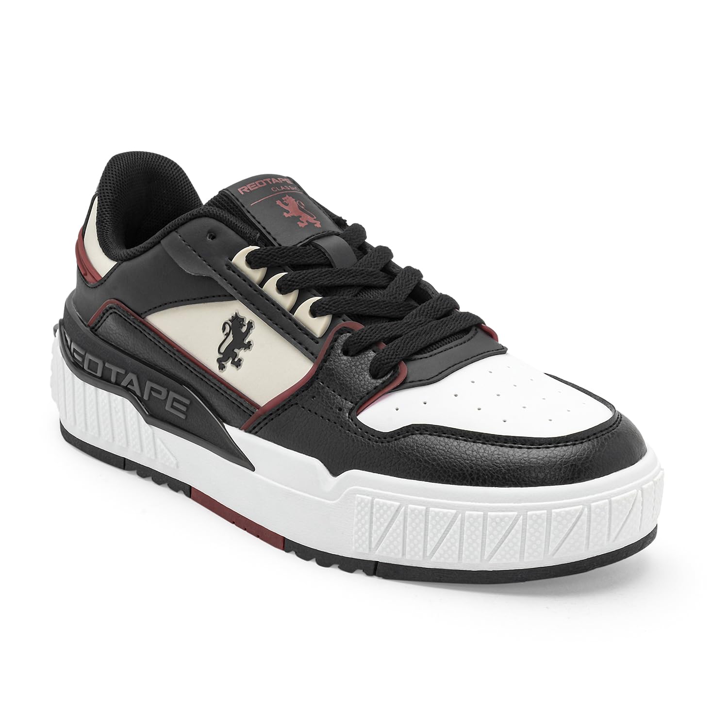 Red Tape Men's Fashion Sneaker, Chunky Platform Lace Up Casual Mens Shoes, Lightweight Low Top Men's Sneakers, Soft Cushioned Insole, Outdoor Comfort for Office, Travel & Daily Wear - Image 6