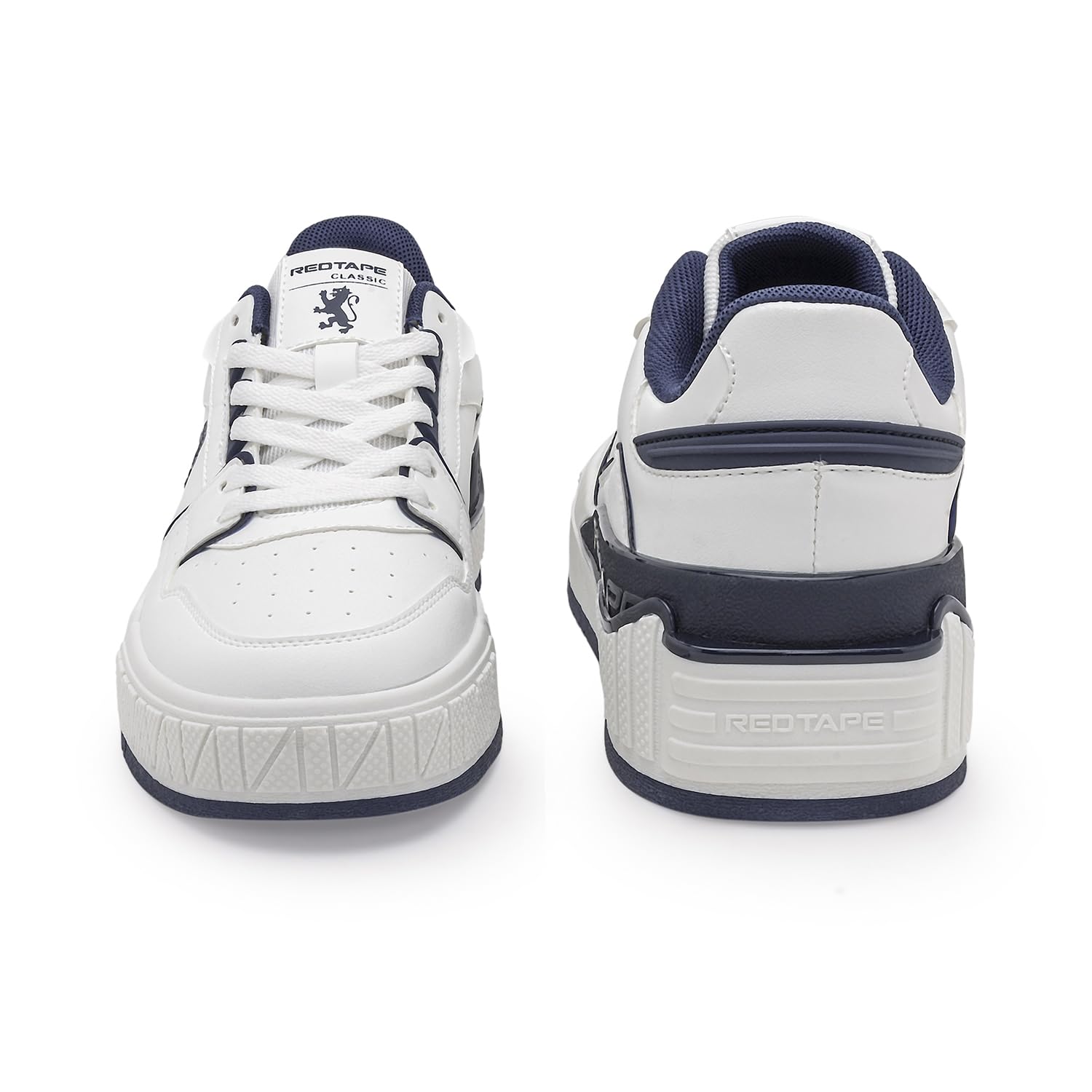 Red Tape Men's Fashion Sneaker, Chunky Platform Lace Up Casual Mens Shoes, Lightweight Low Top Men's Sneakers, Soft Cushioned Insole, Outdoor Comfort for Office, Travel & Daily Wear - Image 4