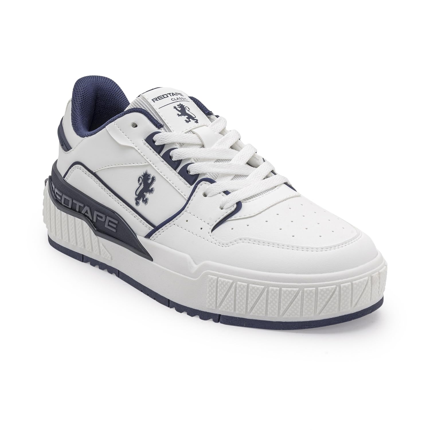 Red Tape Men's Fashion Sneaker, Chunky Platform Lace Up Casual Mens Shoes, Lightweight Low Top Men's Sneakers, Soft Cushioned Insole, Outdoor Comfort for Office, Travel & Daily Wear - Image 6