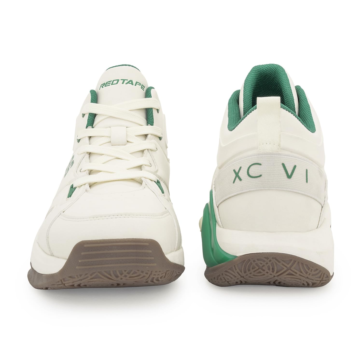 Red Tape Men's Fashion Sneakers, Casual Lace-Up Dress Shoes, Lightweight High Top Mens Shoes, Cushioned Insole, Anti-Slip Sole, Ideal for Walking, Running, Basketball & Daily Use - Image 5