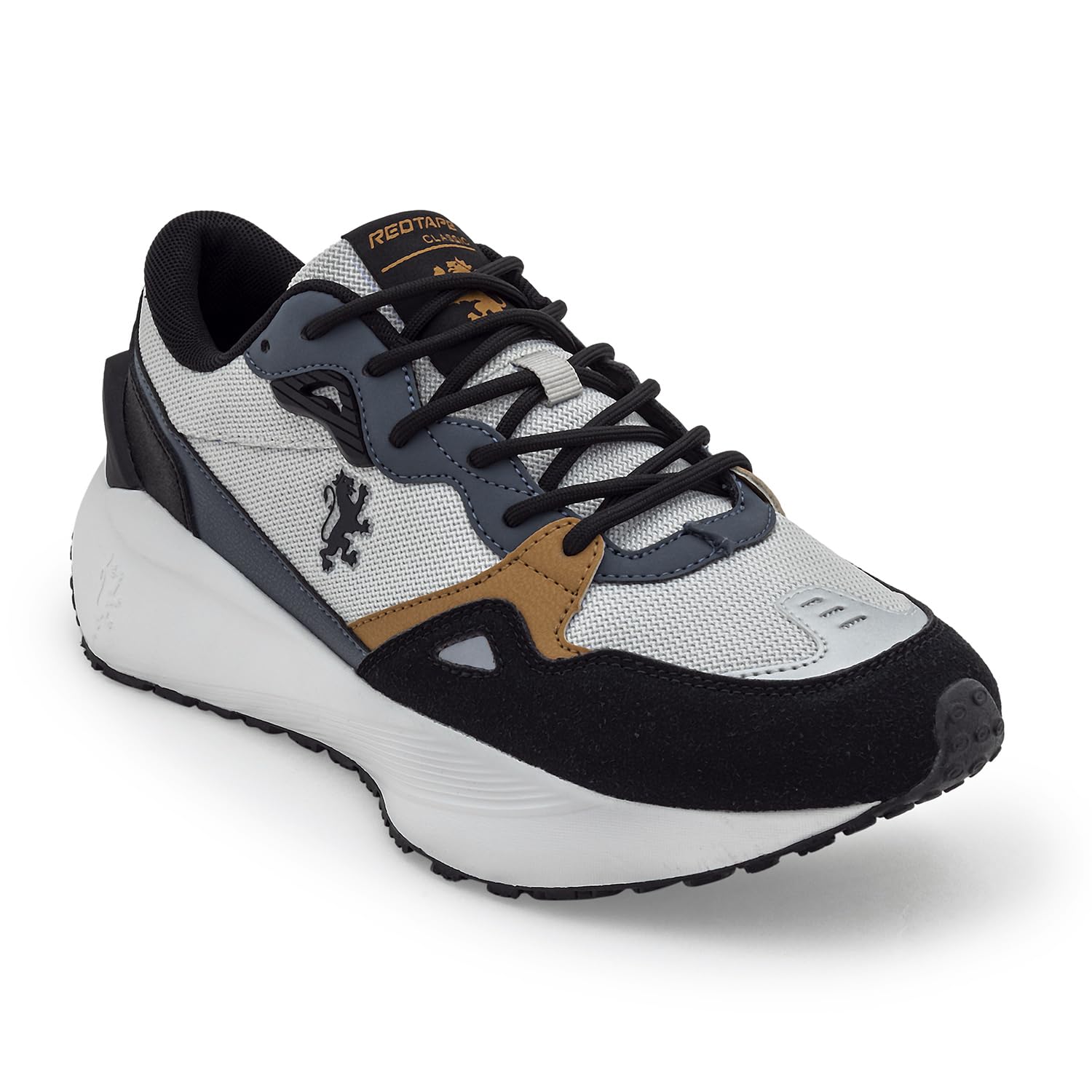 Red Tape Men's Retro Fashion Sneakers, Chunky Platform Lace-Up Dress Shoes, Stylish Rounded Front Toe, Lightweight Lace-Up Mens Shoes, Soft Insole, Ideal for Daily Wear, Outings & Office - Image 6