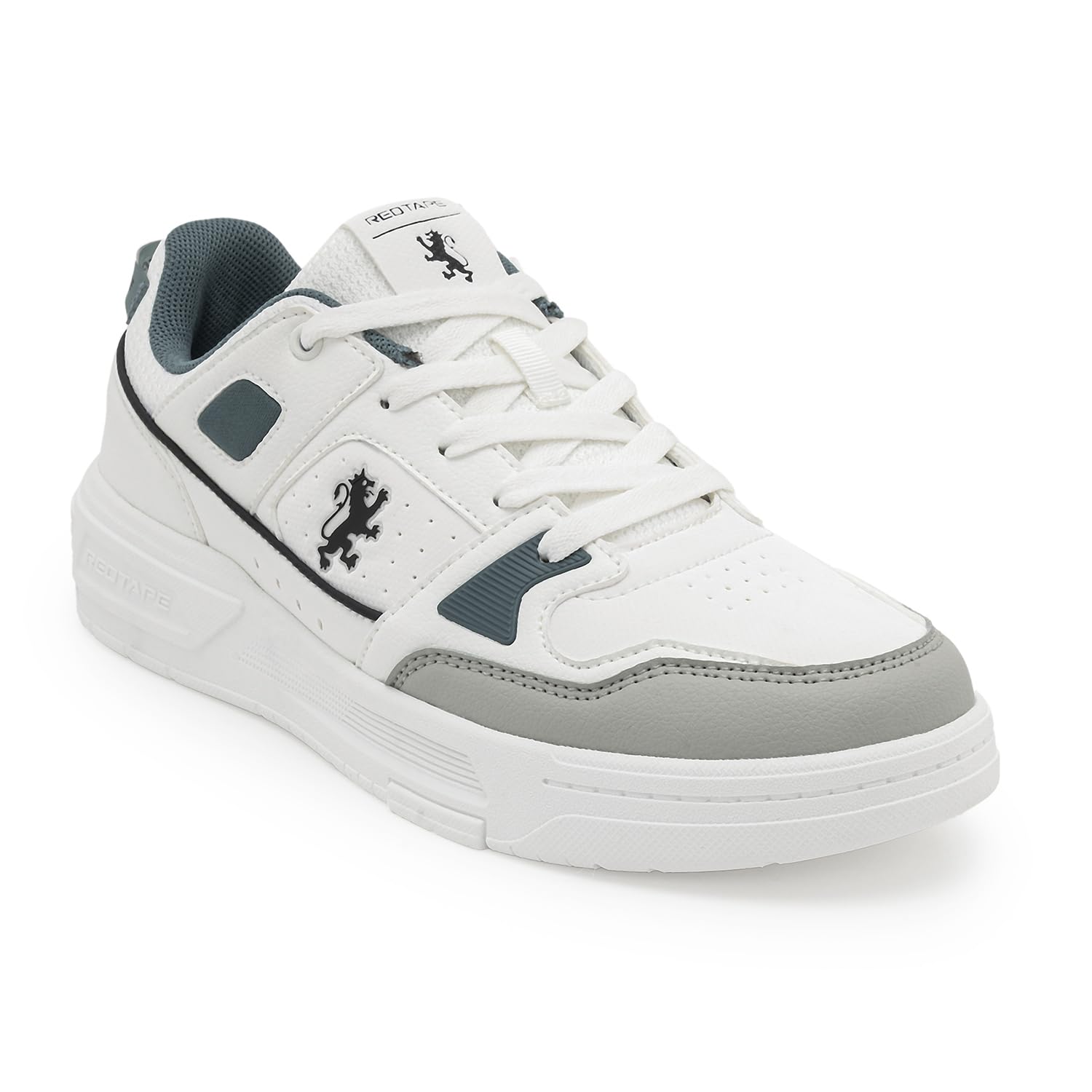 Red Tape Men's Retro Fashion Sneakers, Lightweight Chunky Platform Low Top Casual Lace-Up Shoes with Cushioned Insole, Non-Slip Sole, Ideal for Office, Travel, Outdoor & Daily Wear - Image 7