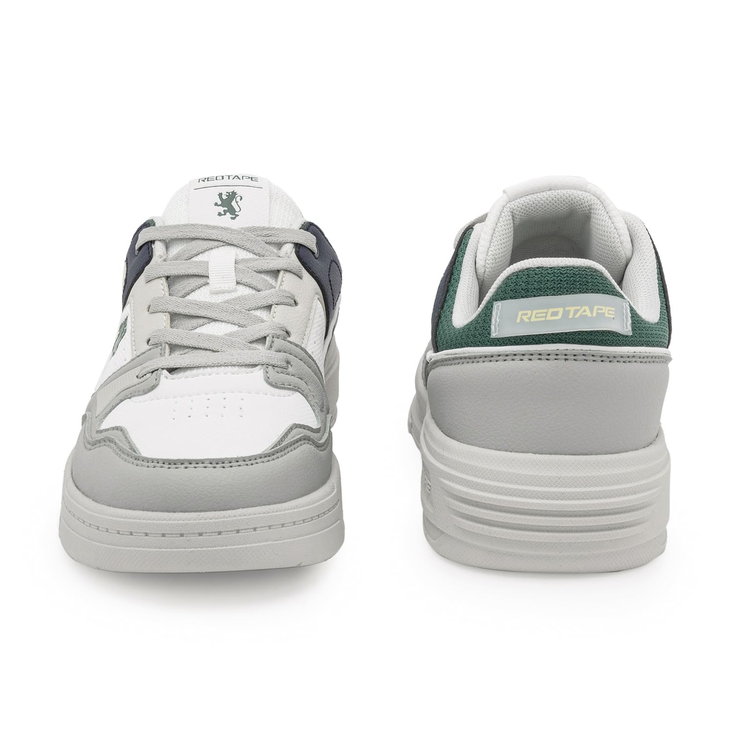 Red Tape Men's Retro Fashion Sneakers, Lightweight Chunky Platform Low Top Casual Lace-Up Shoes with Cushioned Insole, Non-Slip Sole, Ideal for Office, Travel, Outdoor & Daily Wear - Image 5