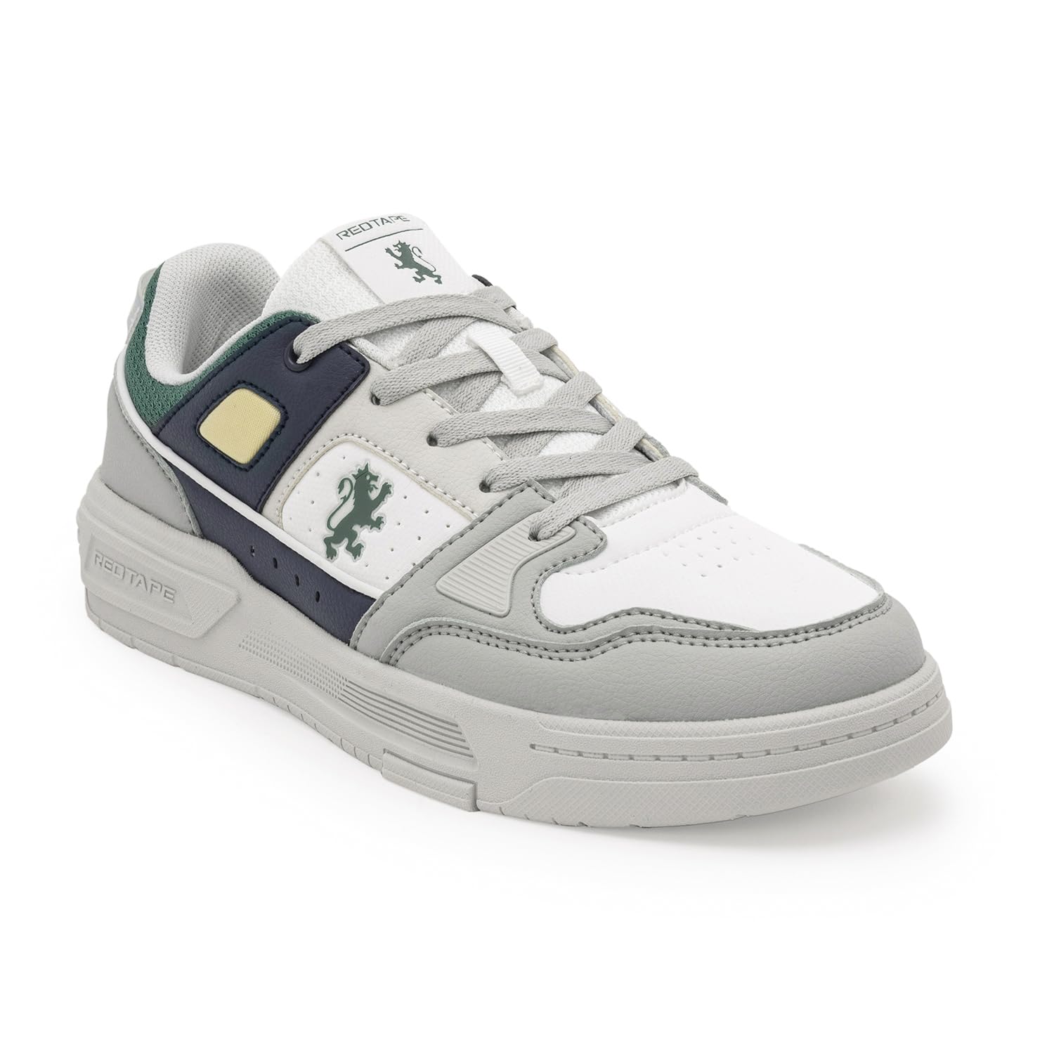 Red Tape Men's Retro Fashion Sneakers, Lightweight Chunky Platform Low Top Casual Lace-Up Shoes with Cushioned Insole, Non-Slip Sole, Ideal for Office, Travel, Outdoor & Daily Wear - Image 7