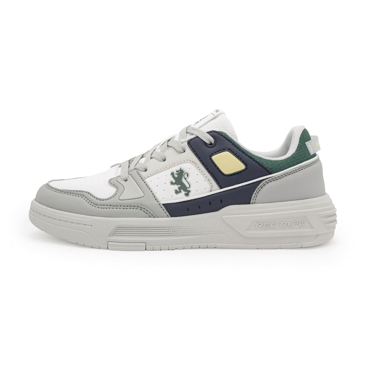 Red Tape Men's Retro Fashion Sneakers, Lightweight Chunky Platform Low Top Casual Lace-Up Shoes with Cushioned Insole, Non-Slip Sole, Ideal for Office, Travel, Outdoor & Daily Wear - Image 9