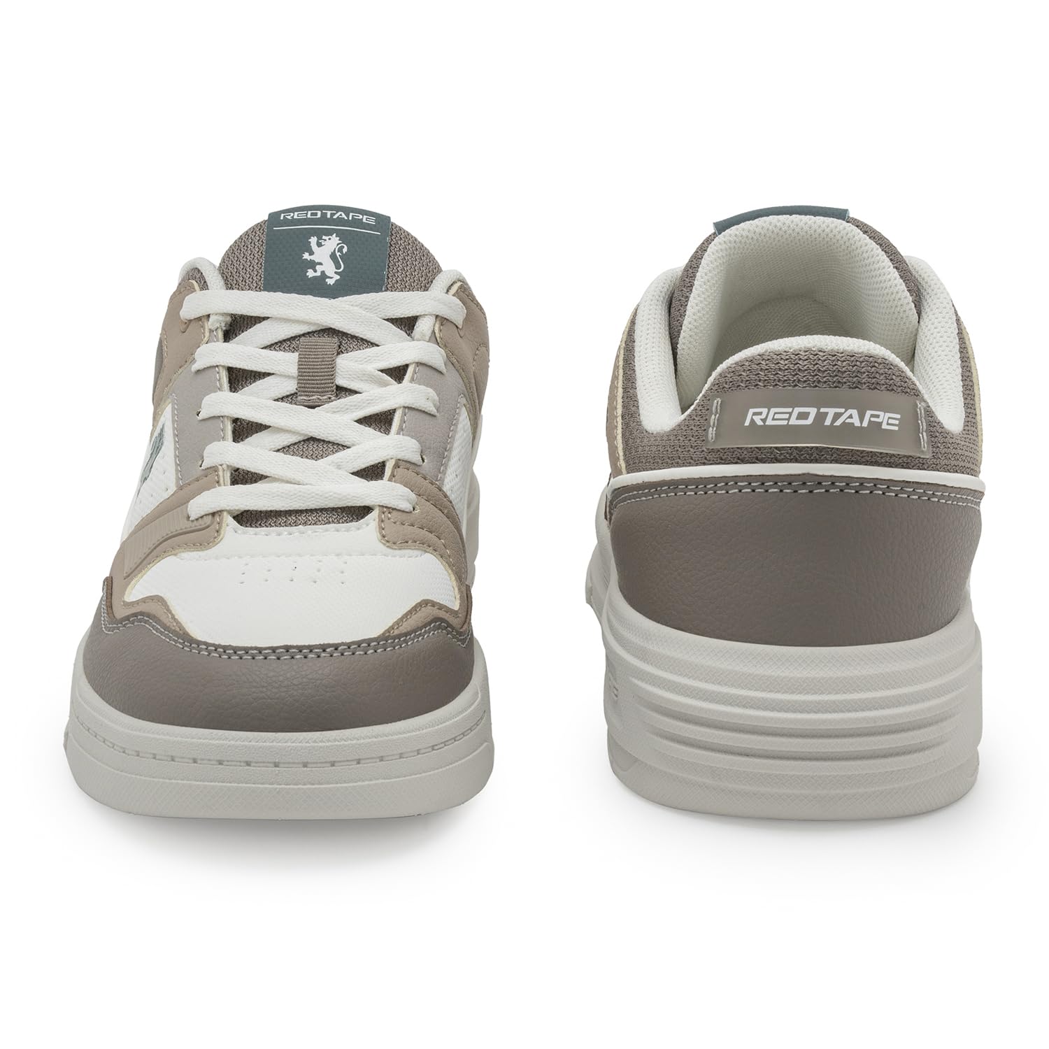 Red Tape Men's Retro Fashion Sneakers, Lightweight Chunky Platform Low Top Casual Lace-Up Shoes with Cushioned Insole, Non-Slip Sole, Ideal for Office, Travel, Outdoor & Daily Wear - Image 5