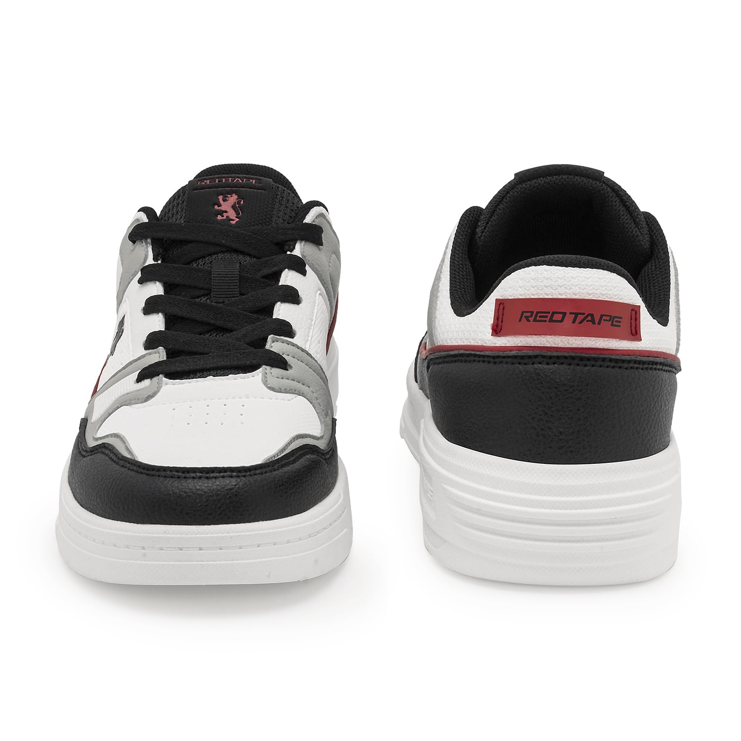 Red Tape Men's Retro Fashion Sneakers, Lightweight Chunky Platform Low Top Casual Lace-Up Shoes with Cushioned Insole, Non-Slip Sole, Ideal for Office, Travel, Outdoor & Daily Wear - Image 5