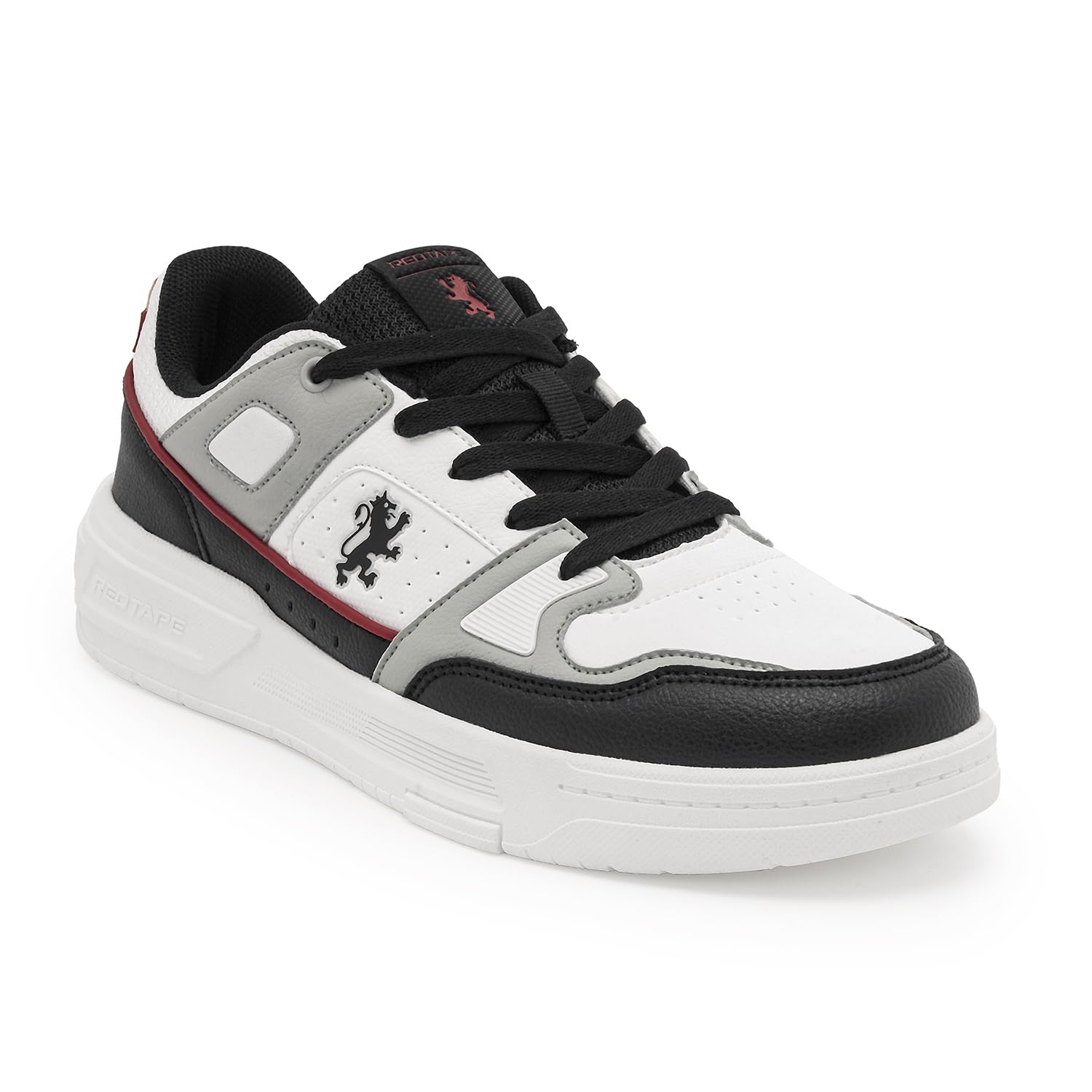 Red Tape Men's Retro Fashion Sneakers, Lightweight Chunky Platform Low Top Casual Lace-Up Shoes with Cushioned Insole, Non-Slip Sole, Ideal for Office, Travel, Outdoor & Daily Wear - Image 6