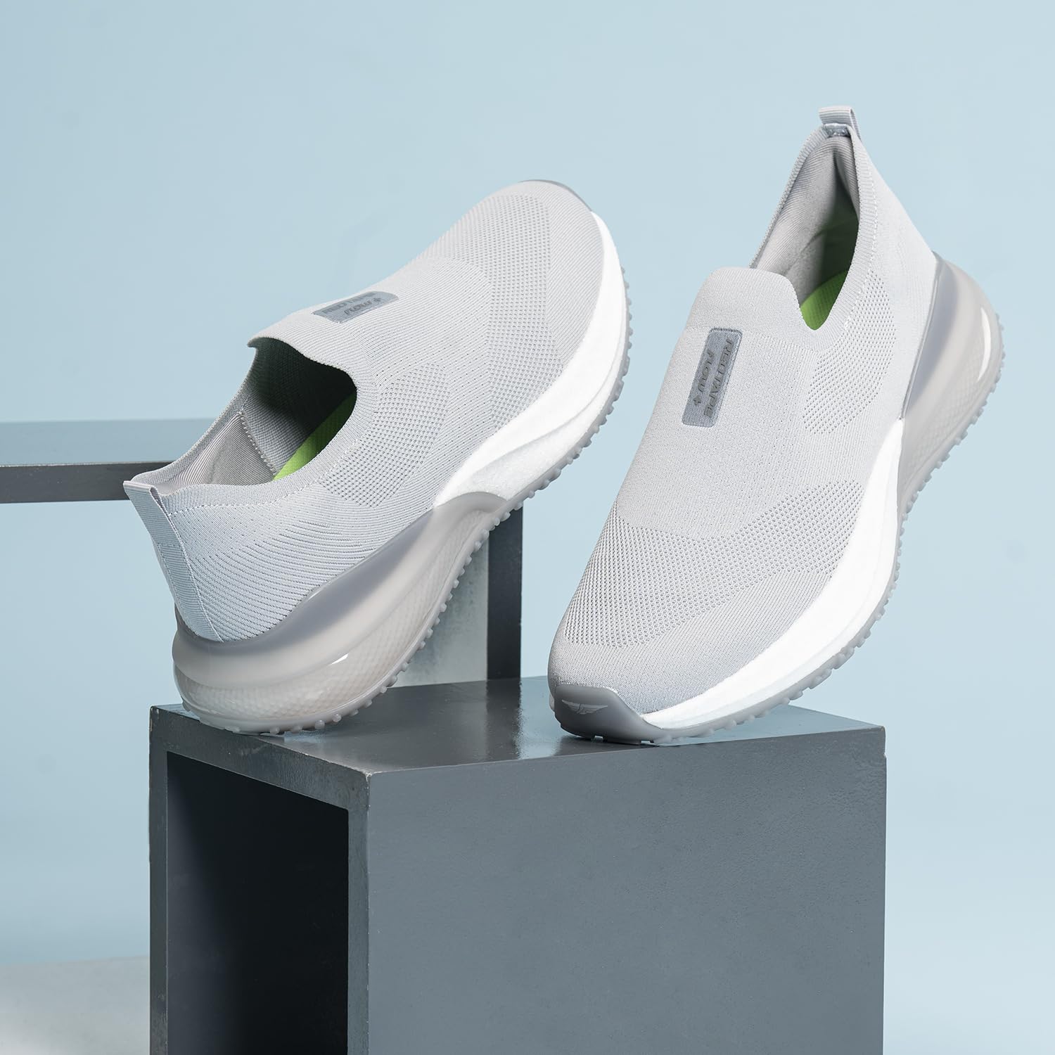 Red Tape Men’s Slip-On Fashion Sneakers, Lightweight Casual Mens Shoes with Cushioned Insole, Anti-Slip Rubber Sole, Comfortable for Walking, Running, Gym, Daily Office Wear & Travel - Image 6