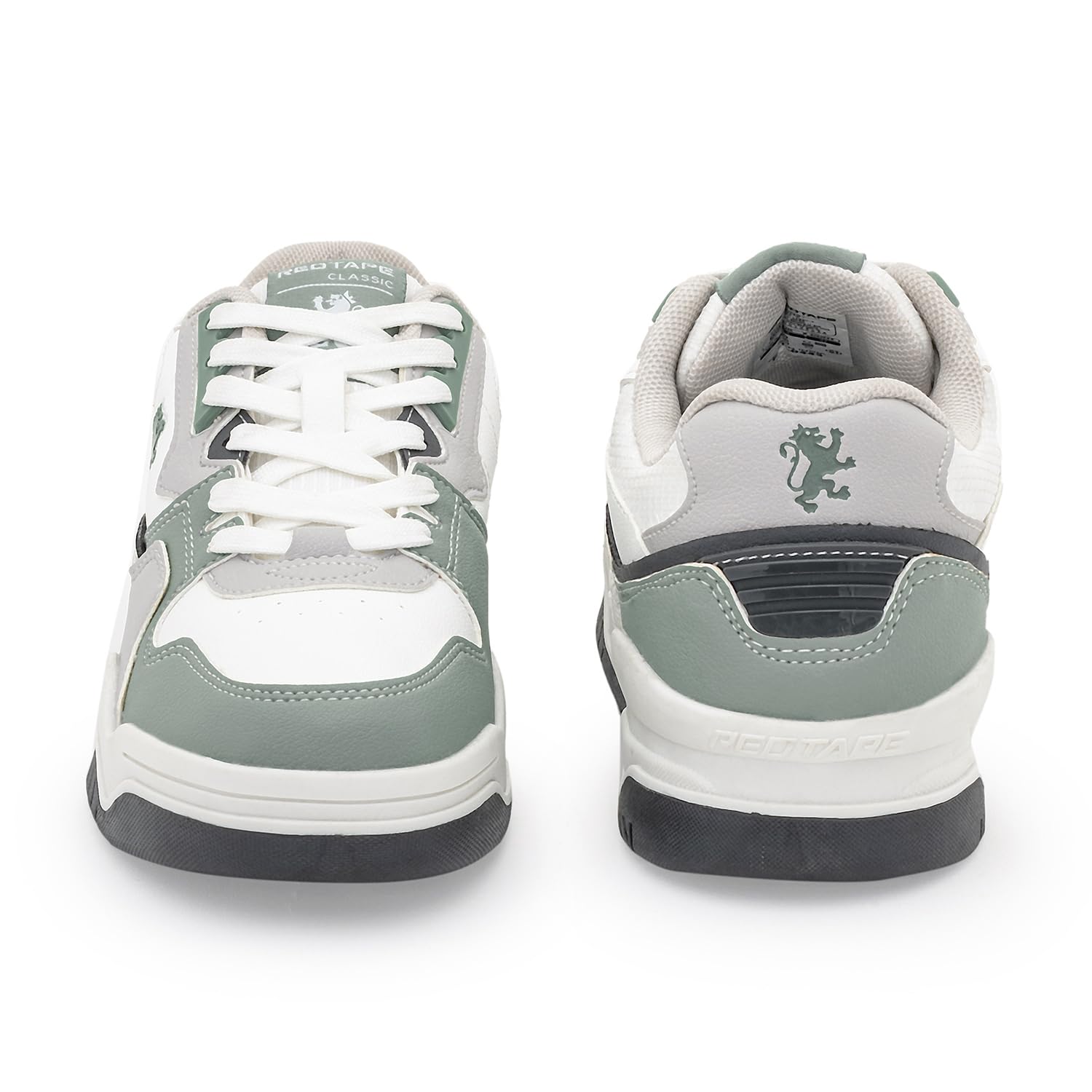 Red Tape Women’s Stylish Chunky Platform Casual Fashion Sneakers, Comfortable Low-Top Lace-Up Shoes with Cushioned Insole, Non-Slip Outsole, Ideal for Summer Dresses, Work & Daily Wear - Image 3