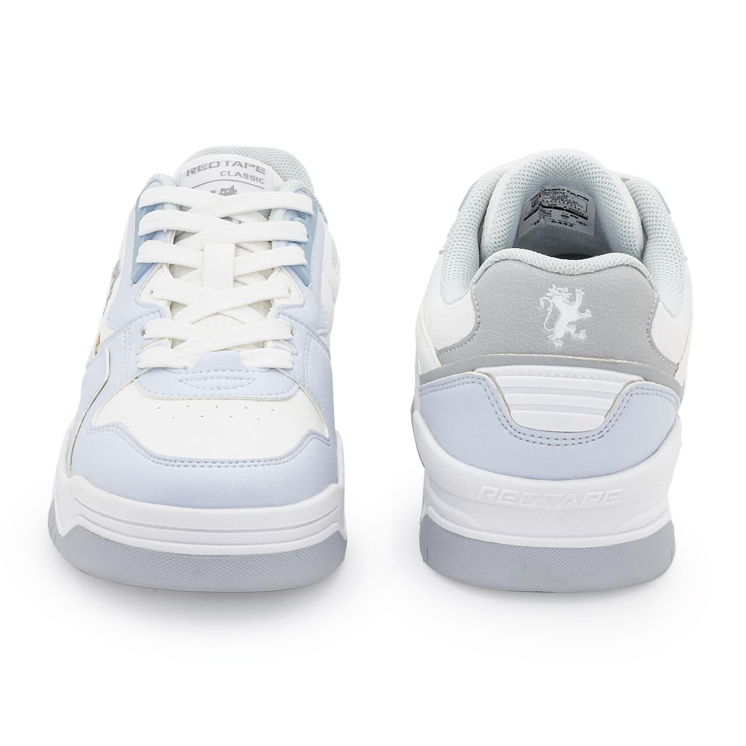 Red Tape Women’s Stylish Chunky Platform Casual Fashion Sneakers, Comfortable Low-Top Lace-Up Shoes with Cushioned Insole, Non-Slip Outsole, Ideal for Summer Dresses, Work & Daily Wear - Image 5